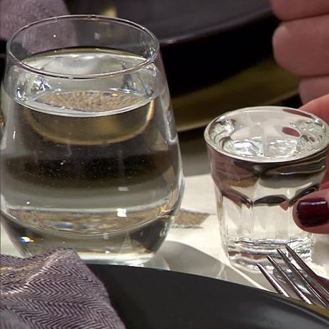 Marskin ryypyllä ilta käyntiin! Kaija Koo kertoo Vain elämää -tähdille kuuluisan snapsin historiasta: Miehisen mitan mittari! 