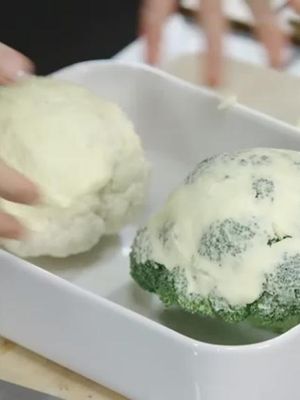 63 - Paahdettua kukka- ja parsakaalia